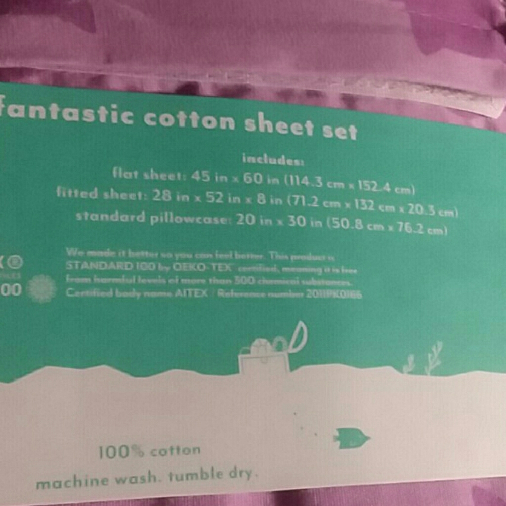 Toddler Sheet set - Picture 3 of 3
